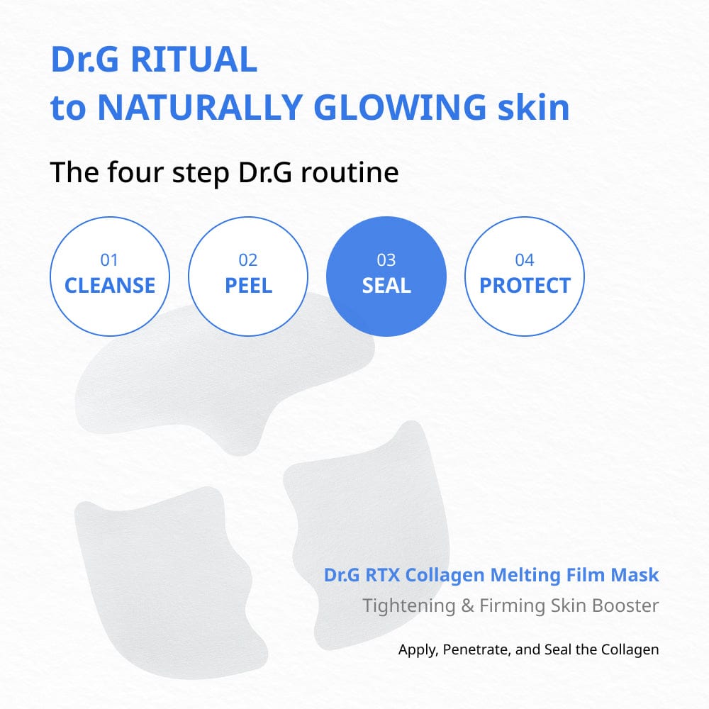 Dr.G Face Masks/Pads Dr.G RTX Into Melting Collagen Film