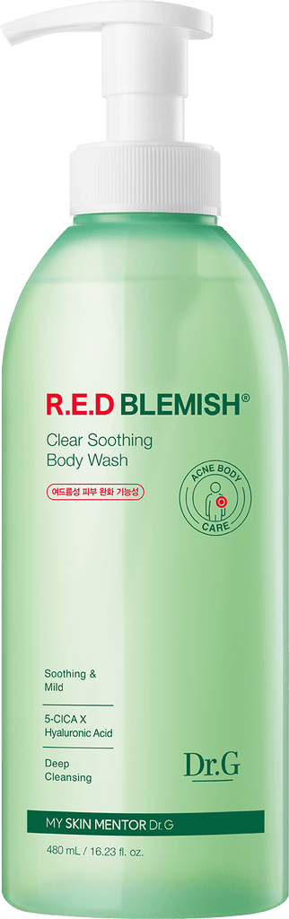 Dr.G Global body wash DR.G R.E.D BLEMISH CLEAR SOOTHING BODY WASH (480ML)