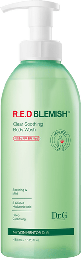 Dr.G Global body wash DR.G R.E.D BLEMISH CLEAR SOOTHING BODY WASH (480ML)