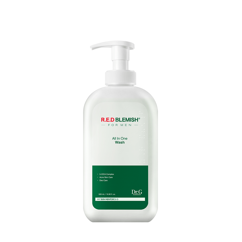 Dr.G Global Cleansers R.E.D BLEMISH FOR MEN ALL IN WASH (500ML)