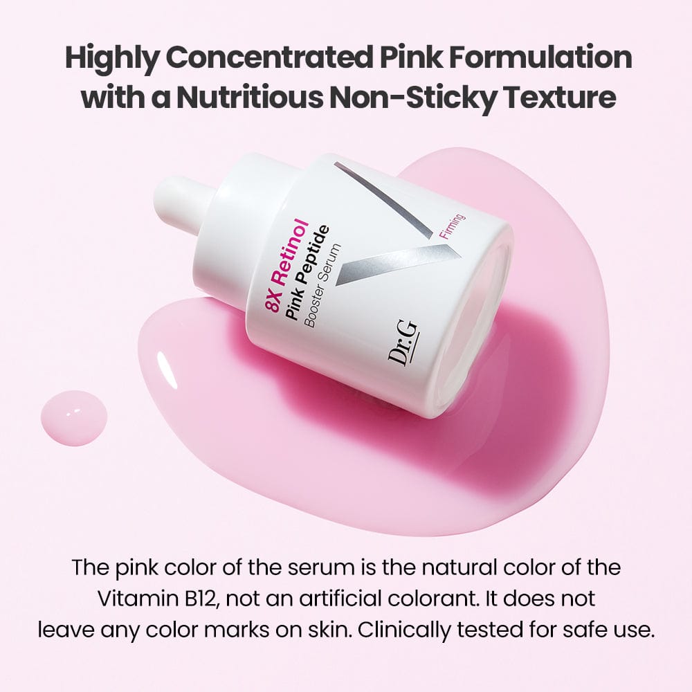 Dr.G Global DR.G 8X RETINOL PINK PEPTIDE BOOSTER FIRMING SERUM (30ML)