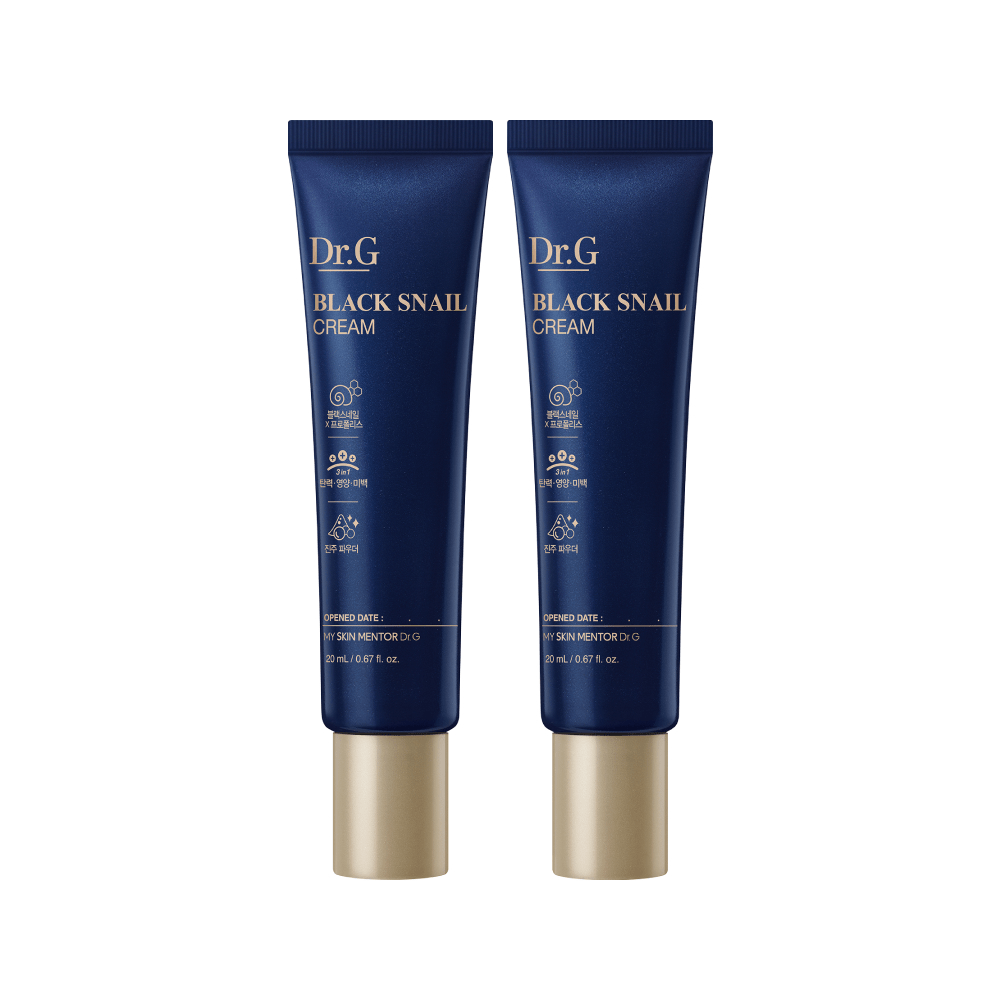 Dr.G Global 🎁 DR.G BLACK SNAIL DUO CREAM SET (20ML +20ML) (100% off)