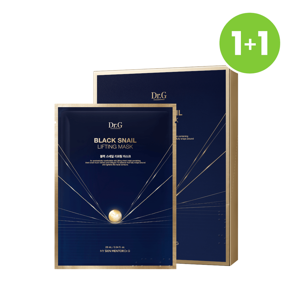 Dr.G Global DR.G BLACK SNAIL LIFTING MASK (1 BOX-5P)