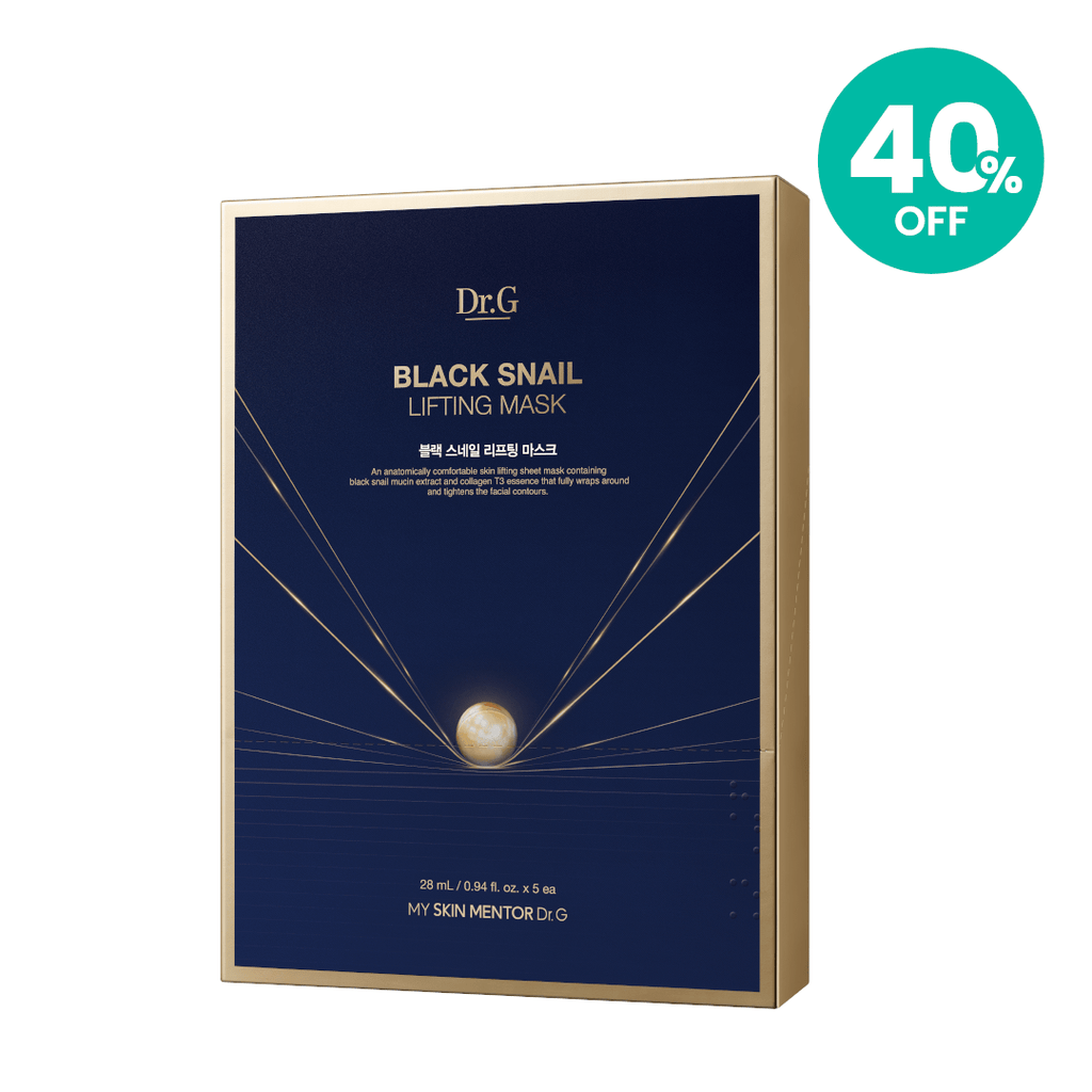 Dr.G Global DR.G BLACK SNAIL LIFTING MASK 5P/BOX