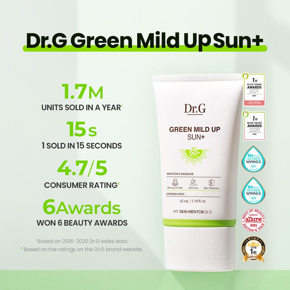 Dr.G Global Dr.G Green Mild Up Sun+ Limited Set