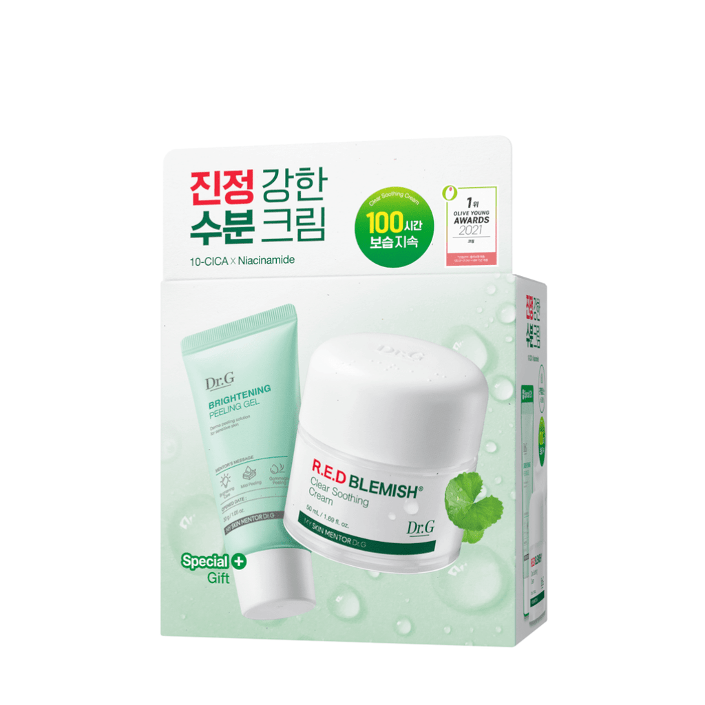 Dr.G Global 🎁 DR.G R.E.D BLEMISH CLEAR SOOTHING CREAM SPECIAL SET (50ML+30ML) (100% off)