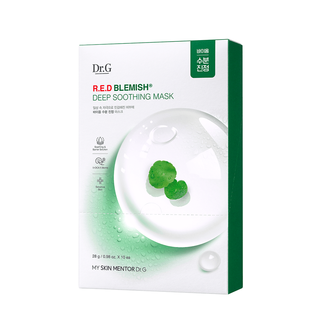 Dr.G Global 🎁 DR.G R.E.D BLEMISH CLEAR SOOTHING MASK (10P) (100% off)