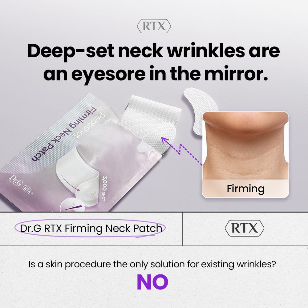 Dr.G Global DR.G RTX INTO PEPTISHOT FIRMING NECK PATCH (5P)