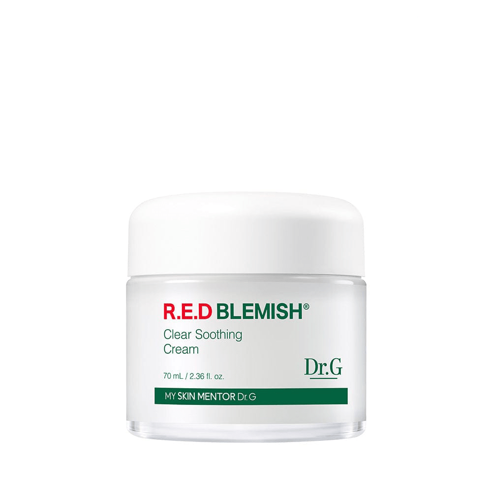 Dr.G Global [EXCLUSIVE]DR.G R.E.D BLEMISH CLEAR SOOTHING CREAM 70ML+DR.G BRIGHTENING PEELING GEL 120G