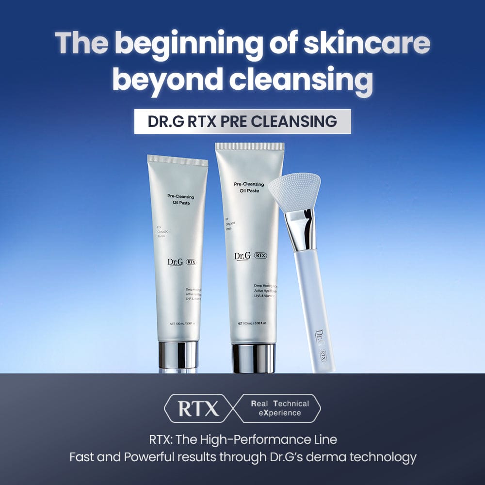 Dr.G Global [EXCLUSIVE] DR.G RTX PRE CLEANSING OIL PASTE+DR.G RTX PRE CLEANSING DUAL BRUSH