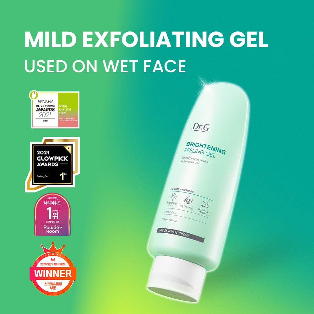 Dr.G Global Exfoliators DR.G BRIGHTENING PEELIING GEL DUO SPECIAL SET (120ML+120ML)