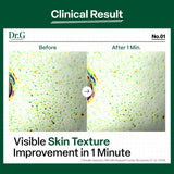 Dr.G Global Face Masks/Pads DR.G BAKUCHIOL PORE JET QUICK TIGHTENING MASK (25EA)