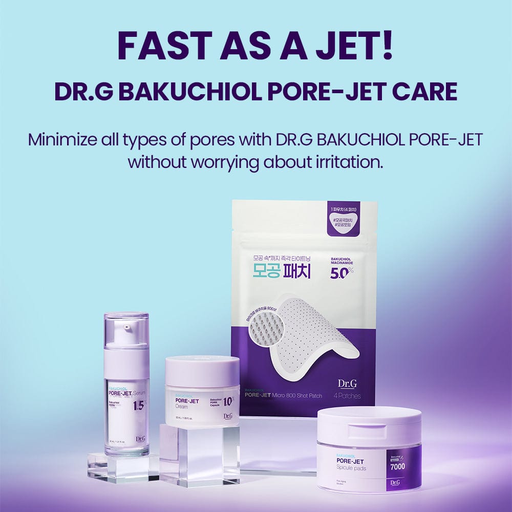 DR.G R.E.D BLEMISH BAKUCHIOL PORE-JET SERUM & CREAM DUO – Dr.G Global