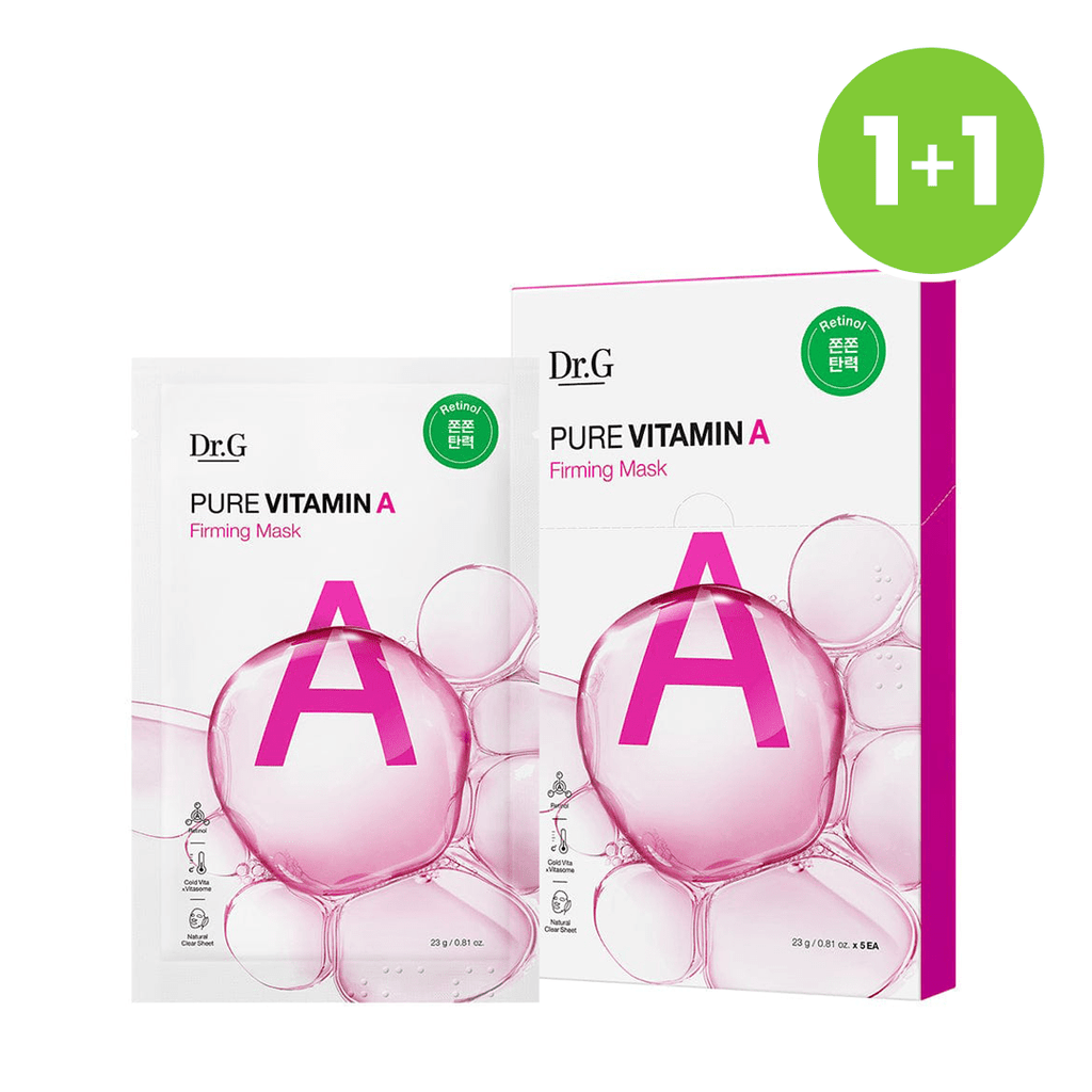 Dr.G Global Face Masks/Pads DR.G PURE VITAMIN A FIRMING MASK (1BOX-5P)