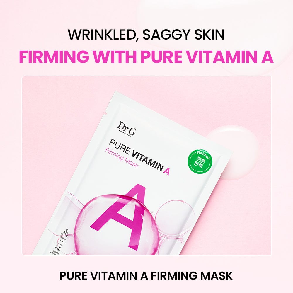 Dr.G Global Face Masks/Pads DR.G PURE VITAMIN A FIRMING MASK SET 5ea/Box