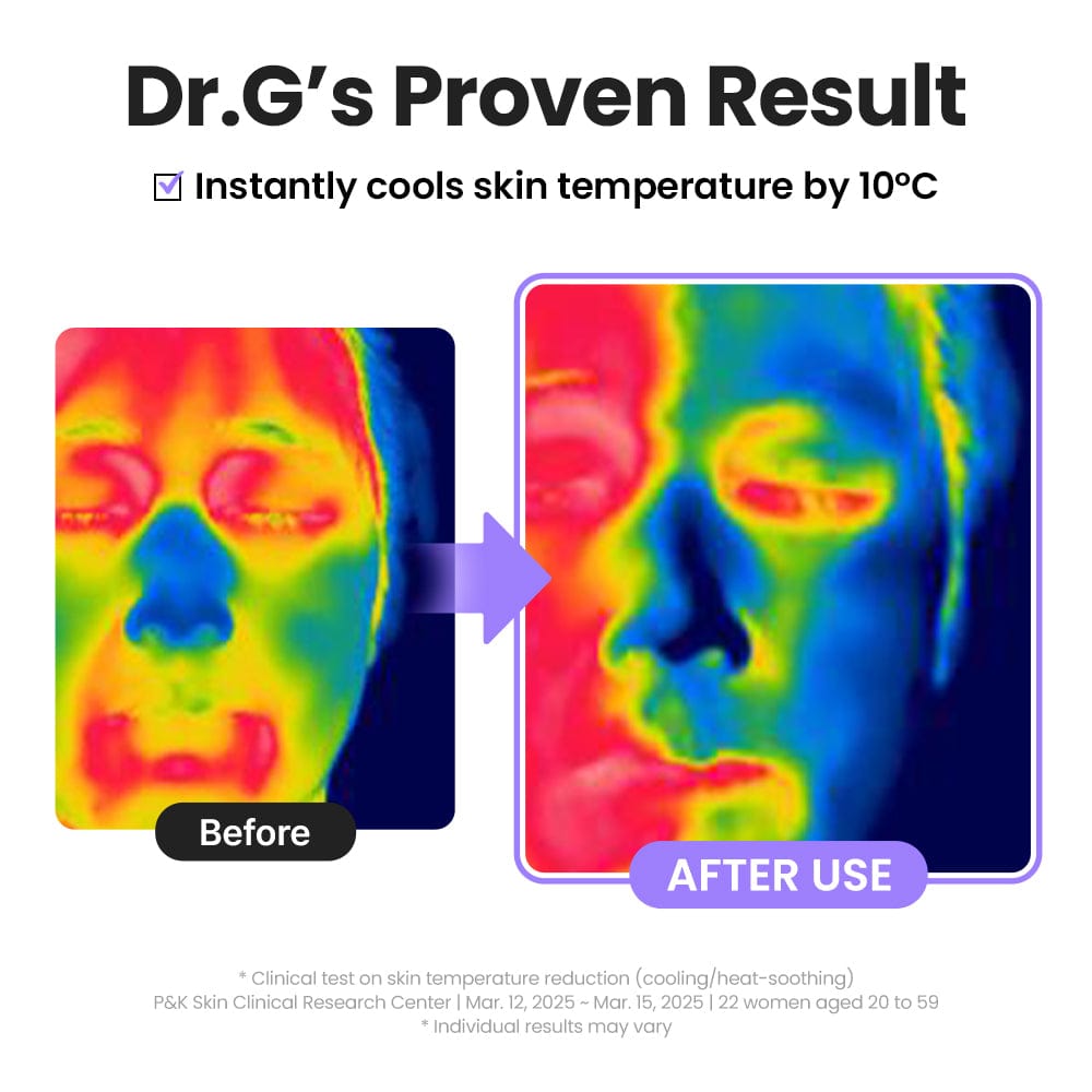 Dr.G Global Face Masks/Pads DR.G R.E.D BLEMISH COOL SOOTHING FIRMING MASK