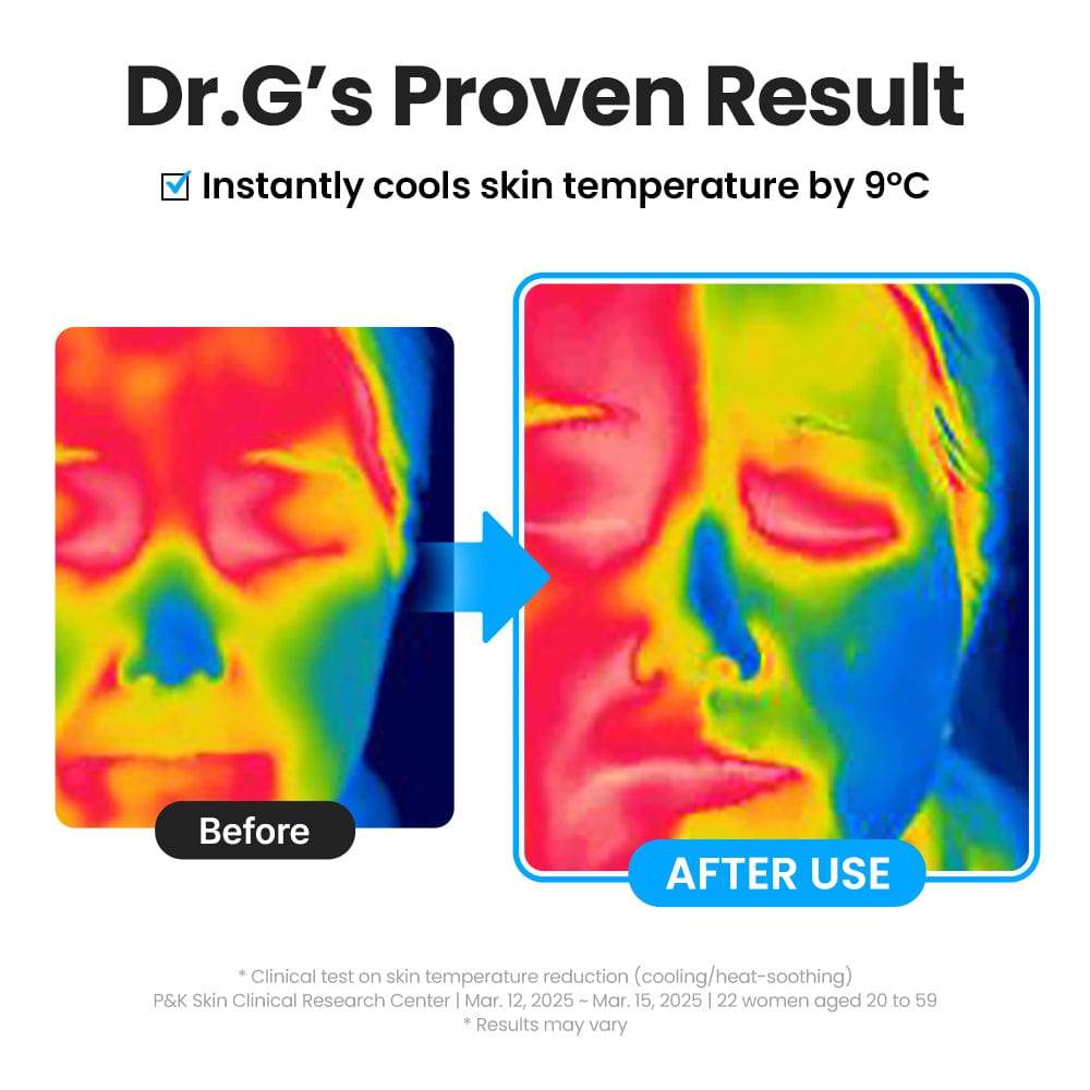 Dr.G Global Face Masks/Pads DR.G R.E.D BLEMISH COOL SOOTHING MASK
