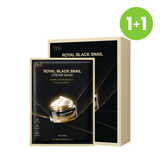 Dr.G Global Face Masks/Pads DR.G ROYAL BLACK SNAIL CREAM MASK (1box-10p)