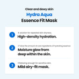 Dr.G Global mask DR.G HYDRA AQUA ESSENCE FIT MASK (1box-10p)