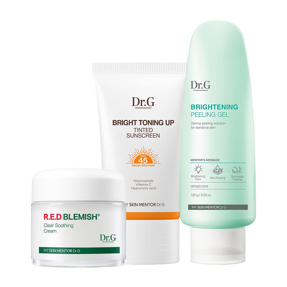 Dr.G Global Moisturizers/Creams BRIGHT TONING UP SUN Dr.G 3-Step Skin Solution