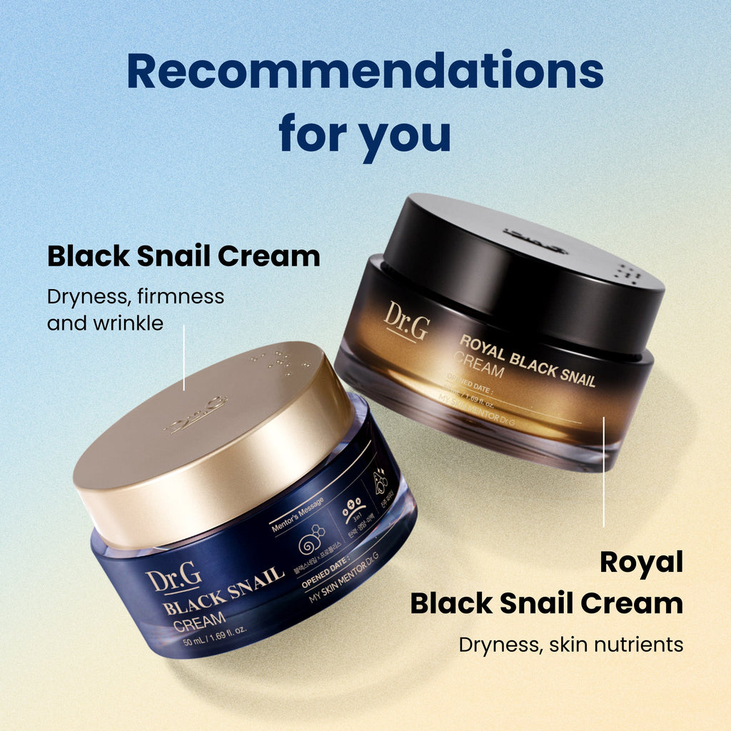 Dr.G Global Moisturizers/Creams DR.G BLACK SNAIL CREAM (50ML)