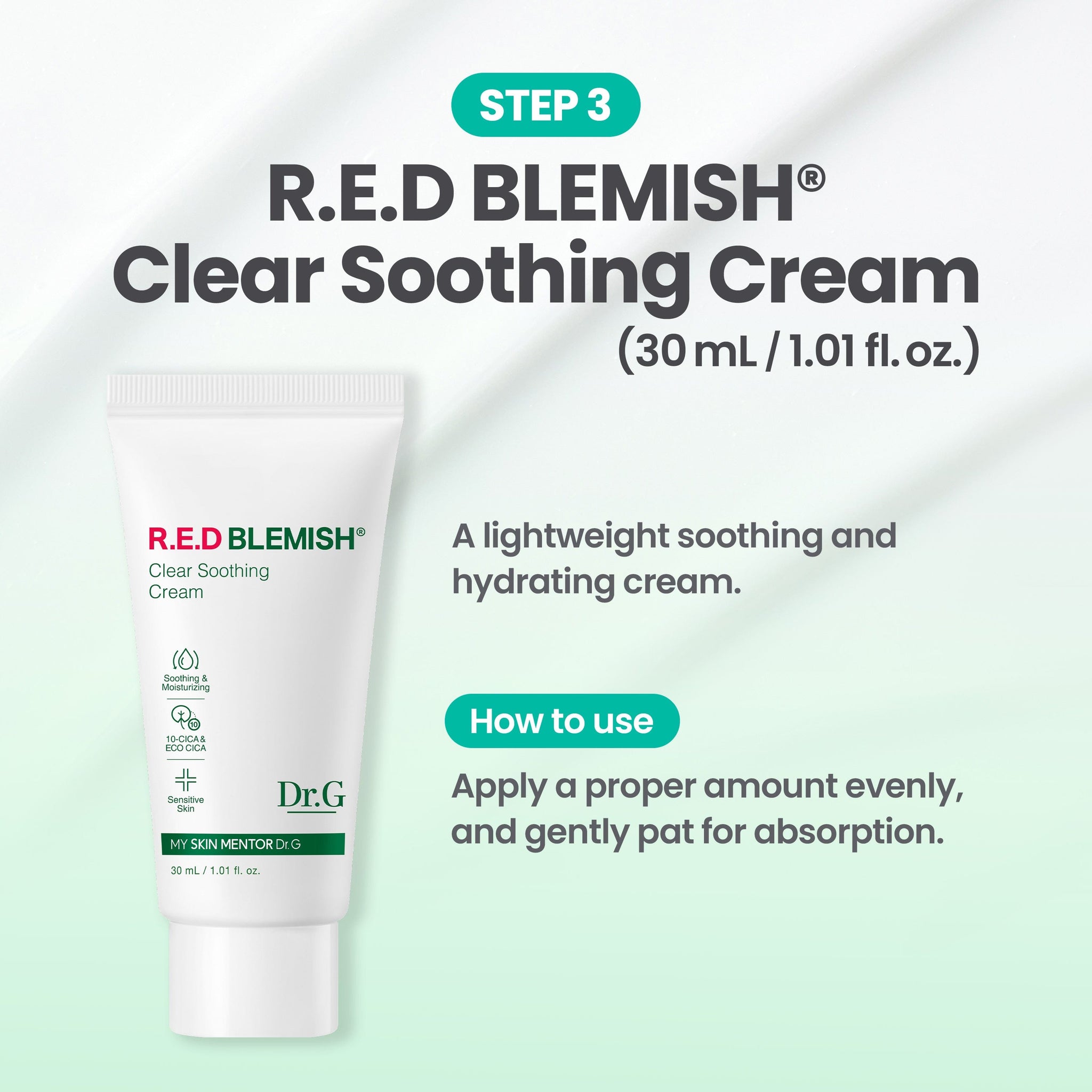 DR.G R.E.D BLEMISH CLEAN AND CREAM TRIAL KIT – Dr.G Global