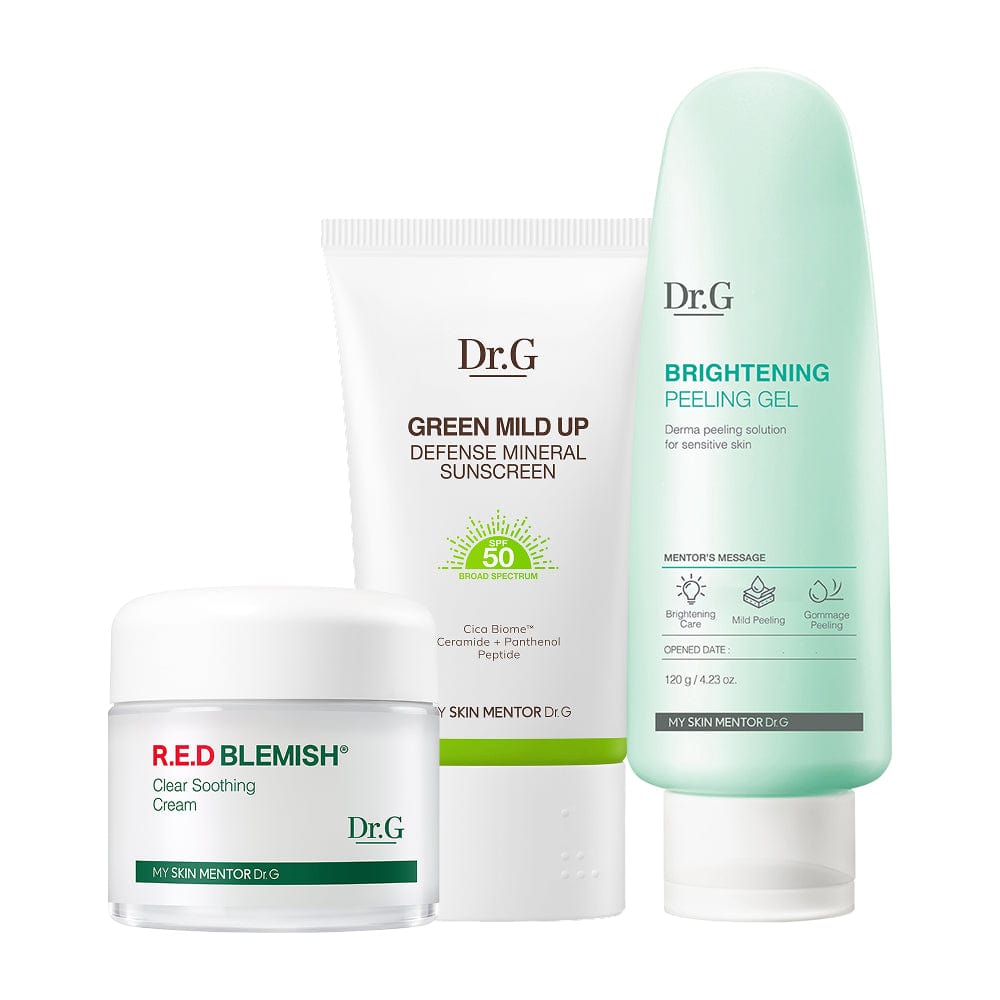 Dr.G Global Moisturizers/Creams GREEN MILD UP SUN Dr.G 3-Step Skin Solution