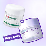Dr.G Global Moisturizers/Creams [PDRN BACUCHIOR] PORE DR.G R.E.D BLEMISH CREAM DUO