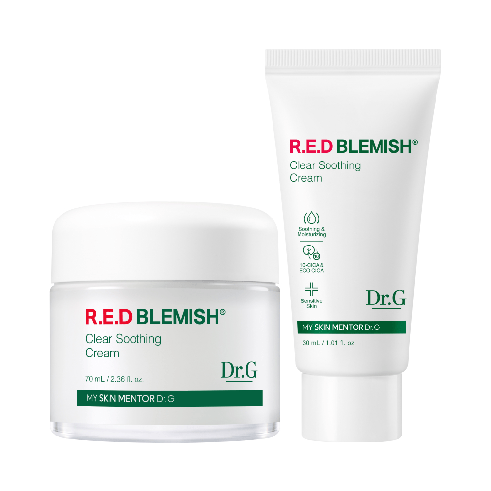 Dr.G Global 🎁 [NEW] R.E.D BLEMISH CLEAR SOOTHING CREAM LIMITED SET (70ML +30ML) (100% off)