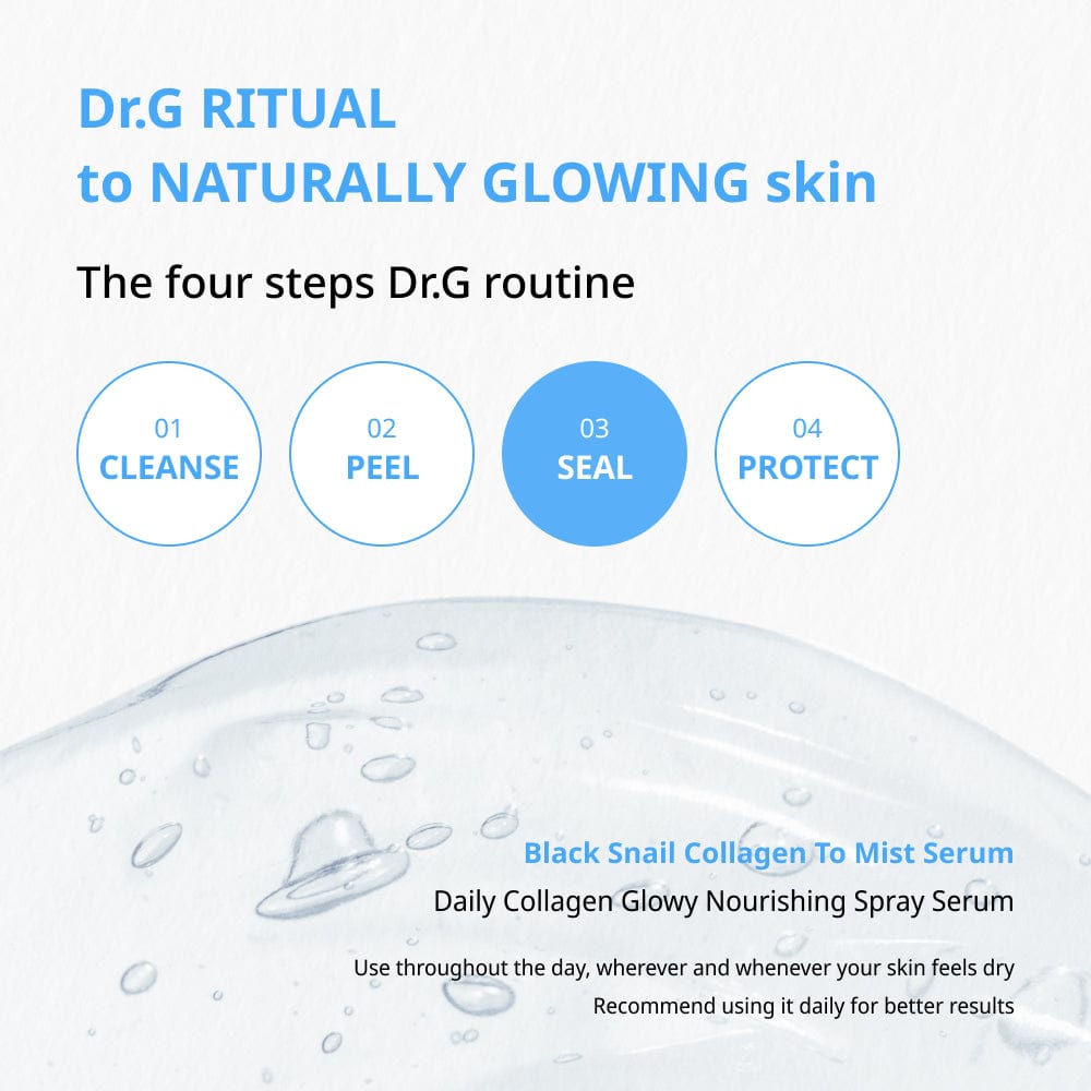 Dr.G Global Serums/Essence DR.G BLACK SNAIL COLLAGEN TO MIST SERUM