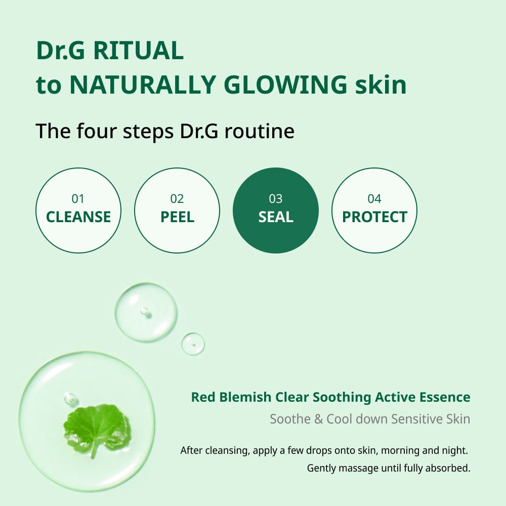 Dr.G Global Serums/Essence DR.G RED BLEMISH CLEAR SOOTHING ACTIVE ESSENCE