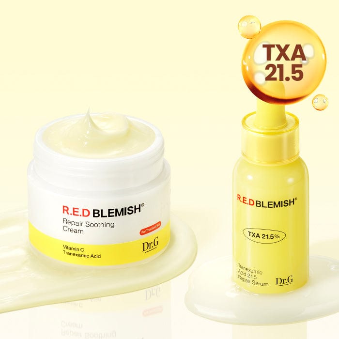 Dr.G Global Skincare DR.G R.E.D BLEMISH REPAIR SOOTHING SERUM & CREAM DUO