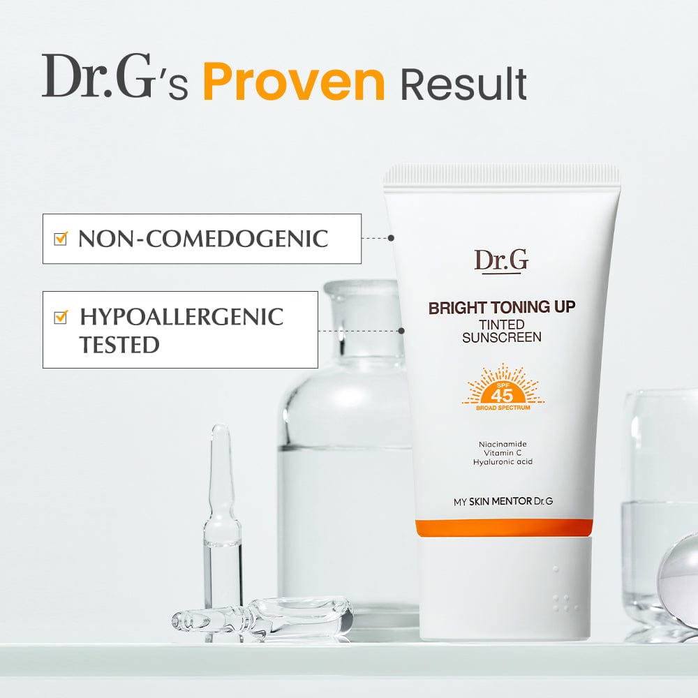 Dr.G Global Sun Protection DR.G BRIGHT TONING UP TINTED SUNSCREEN (50ML)