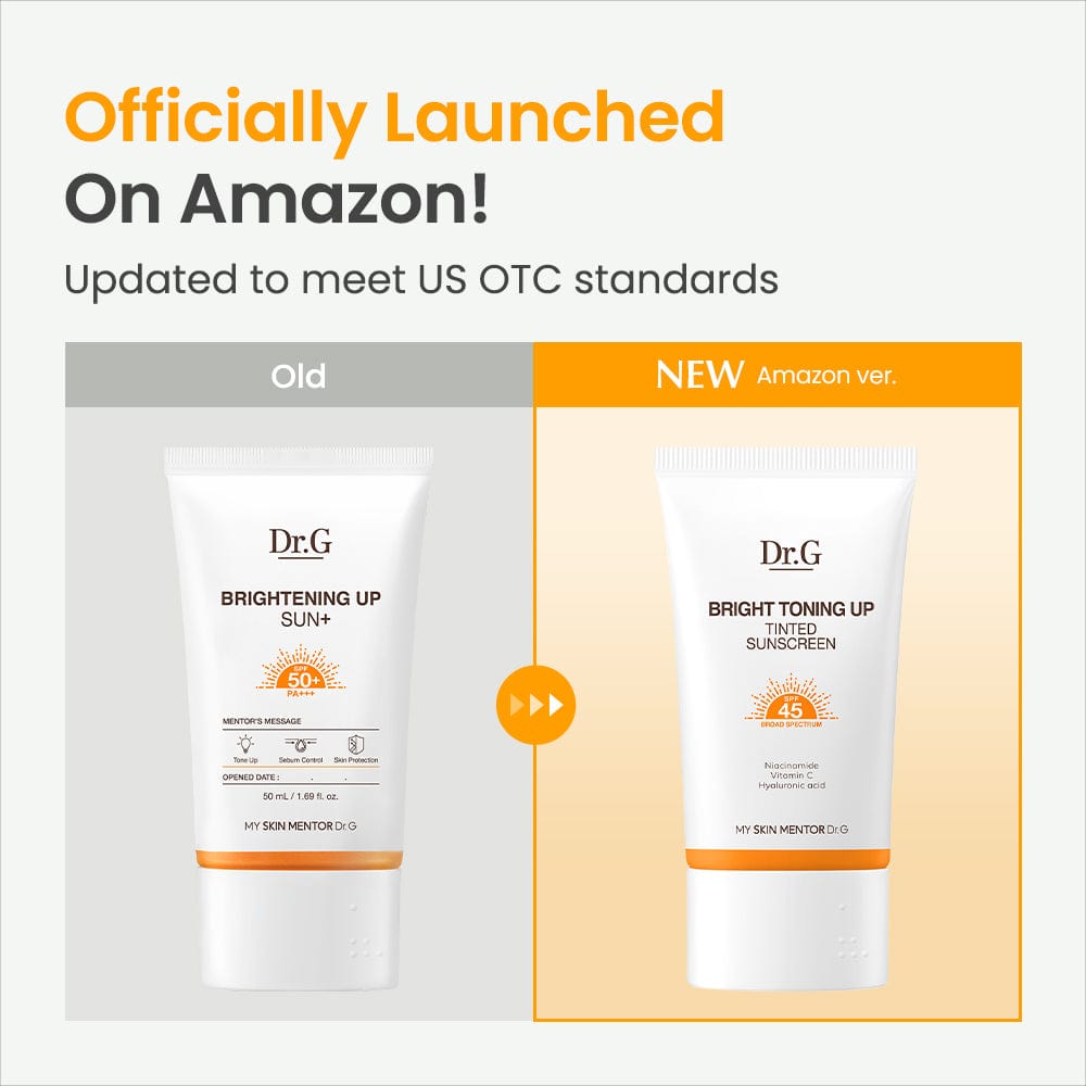 Dr.G Global Sun Protection DR.G BRIGHT TONING UP TINTED SUNSCREEN (50ML)
