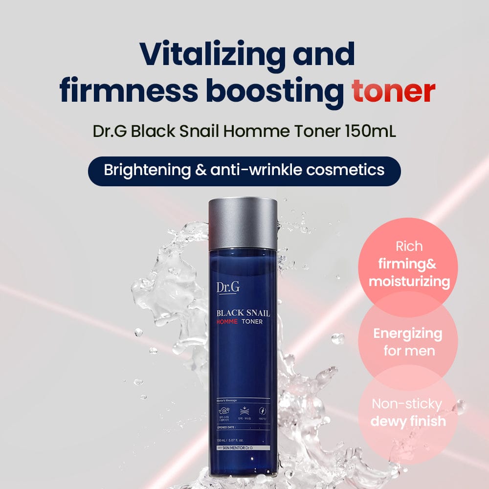 Dr.G Global toner DR.G BLACK SNAIL HOMME TONER