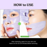 Dr.G Global VIVIDRAW_BLACK OLIVE PDRN¢â REPAIRING MARBLE GEL MASK (4EA)