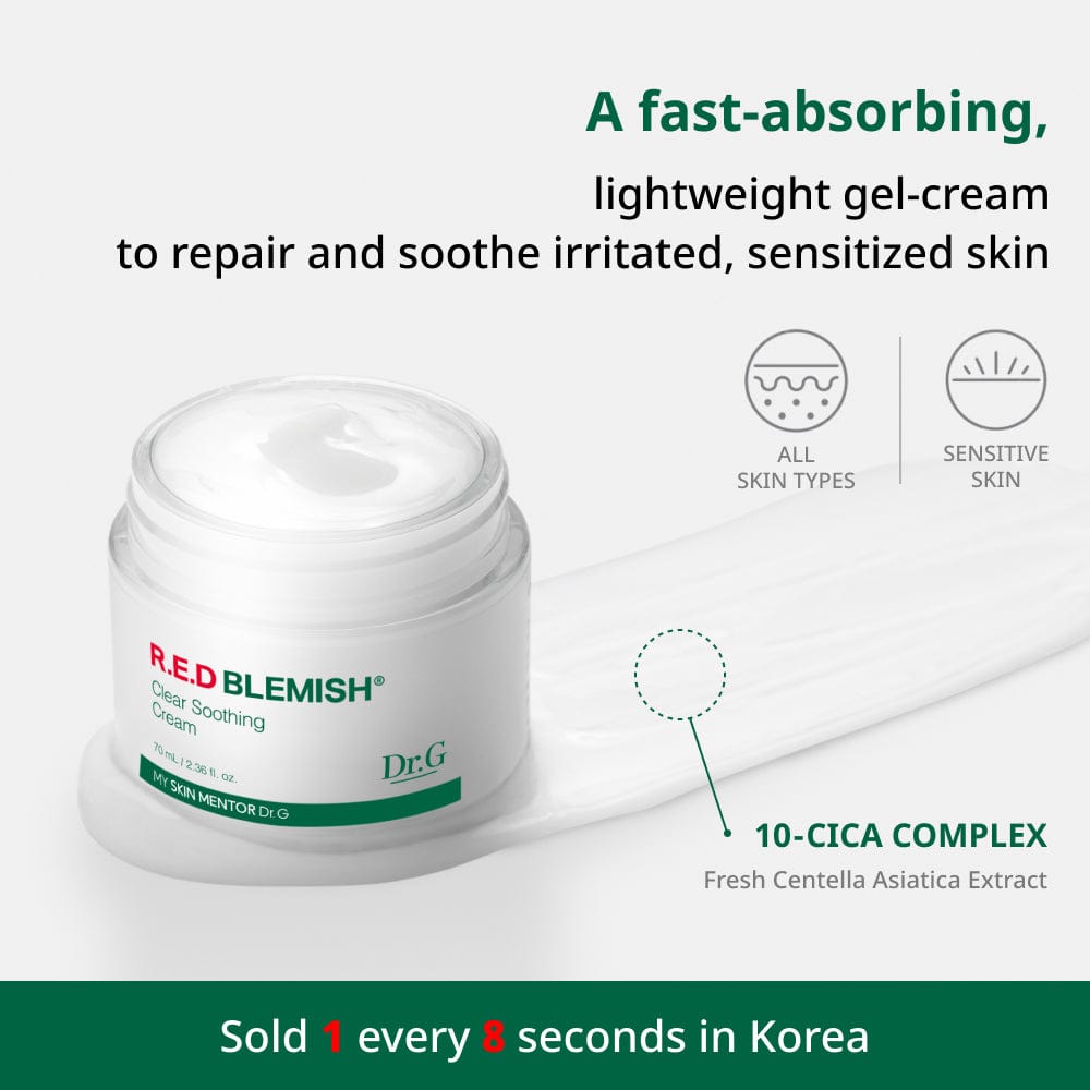 Dr.G Red Blemish Clear Soothing Cream โ Dr.G Global