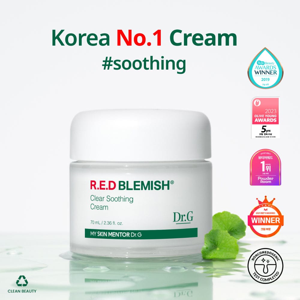 DR.G RED BLEMISH CLEAR SOOTHING CREAM โ Dr.G Global